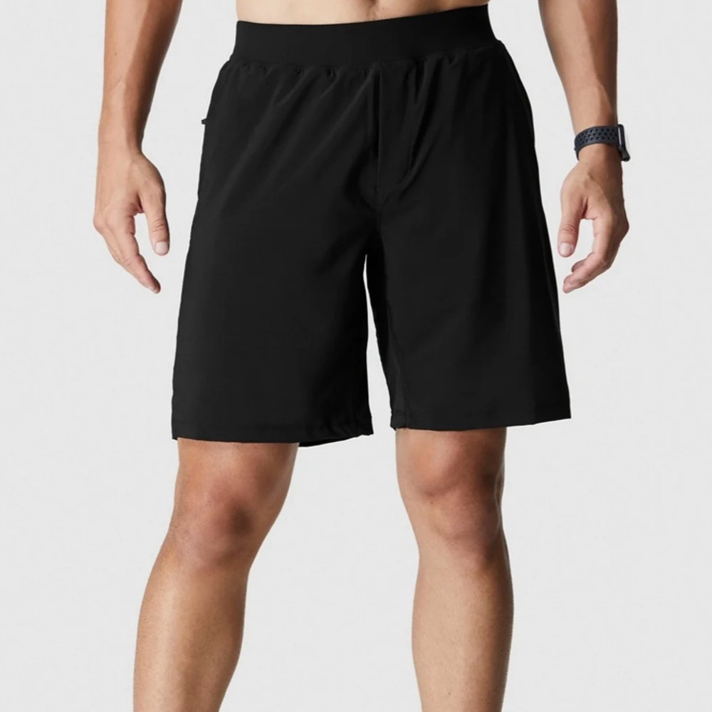 FABLETICS Black The Franchise Short Lined Lightweight Active Workout Shorts Sz S